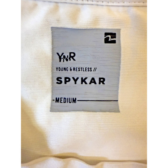 Spykar Shirt Mens Medium Young Restless Graphic Tee Modern Casual Streetwear - Picture 3 of 5